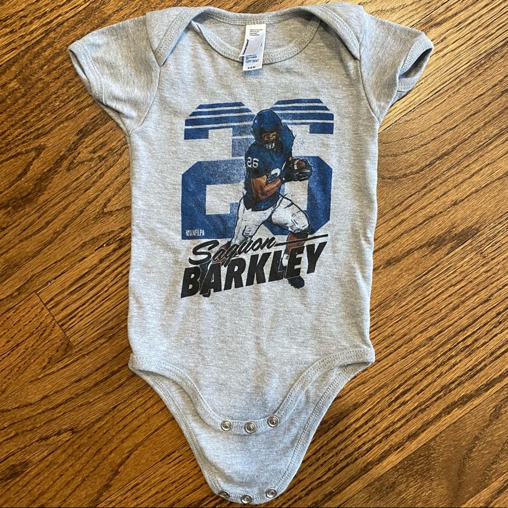 NY Giants Saquon Barkley Onesie
